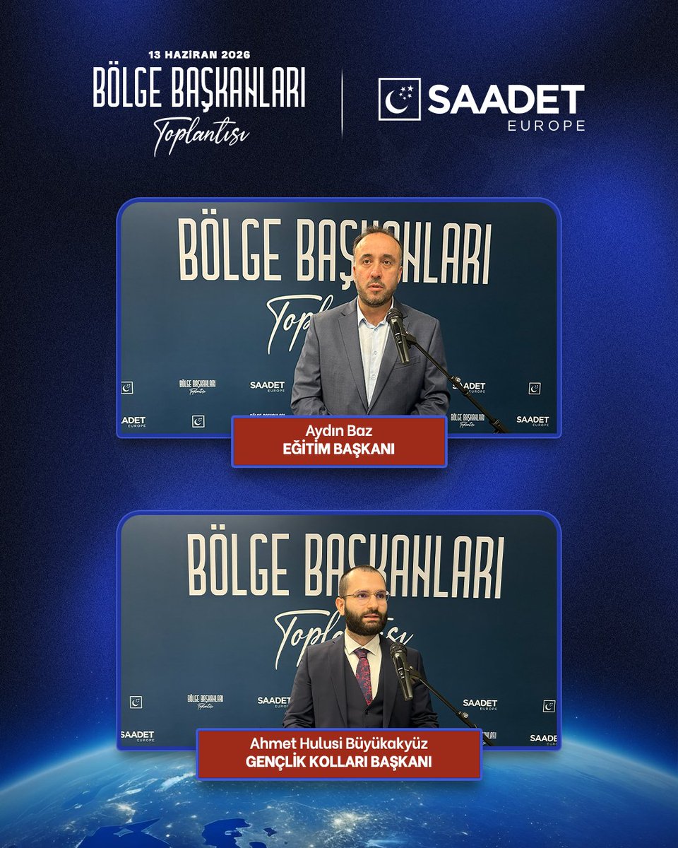 SaadetEurope's tweet photo. Başkan Yardımcılarımız, Bölge Başkanlarımıza sunumlarını gerçekleştirdi.

📍Bölge Başkanları Toplantısı 
📅 13 Haziran 2026, Cumartesi https://t.co/nYXzppCGeT