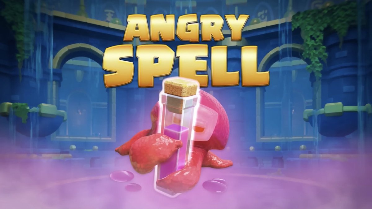 kuroji_coc's tweet photo. 新ユニット「Ruin Witch」と新呪文「Angry Spell」が登場！🔥 https://t.co/EtMfPsk1n2