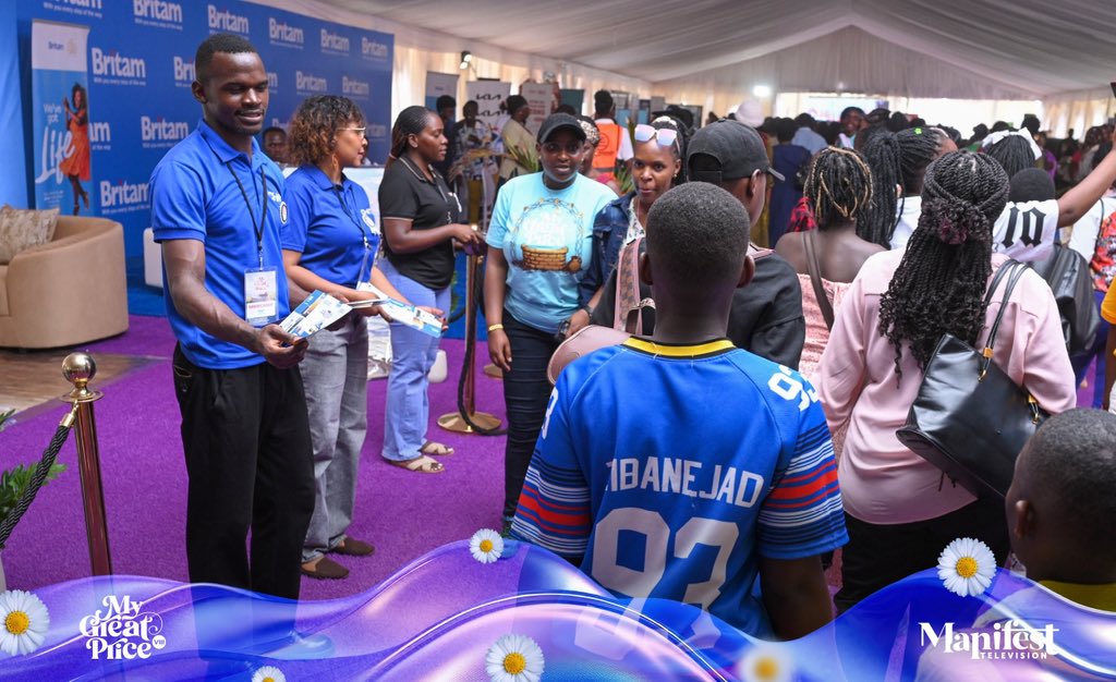 manifest_tvug's tweet photo. Britam showcases at #MyGreatPrice2026 

📍 Phaneroo Grounds, Naguru https://t.co/CXWZziMelJ