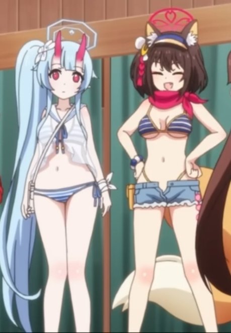 zundamochi_16's tweet photo. この感じで実はチセのほうが身長が4cm高いという
イズナ　155cm
チセ　　159cm https://t.co/68Mk7q06G8
