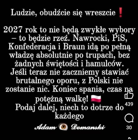 ElbietaJur18129's tweet photo. Potwierdzam i wspieram, damy radę czas na mobilizacje.✌️ https://t.co/H8tR2vsN5X