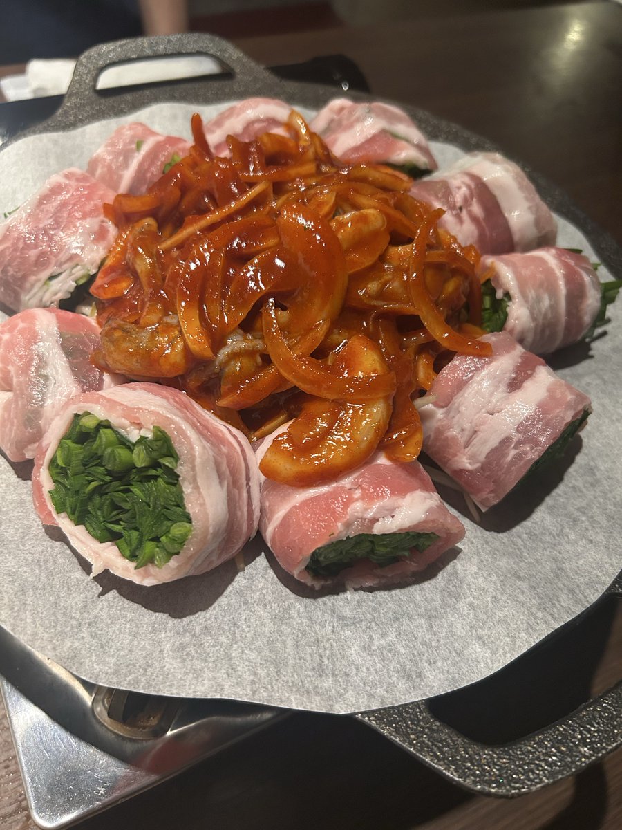 aya6aaa's tweet photo. 韓国料理のんーーーー✨️
載せ忘れ笑
美味しかった😋 https://t.co/03zAgD9TC2