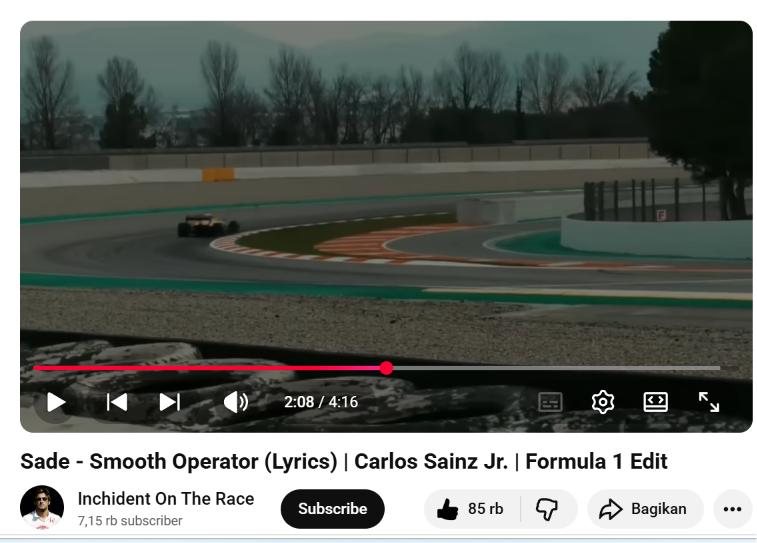 naancyou's tweet photo. look at this channel youtube's name😭#f1 https://t.co/Egdmxa6pcu