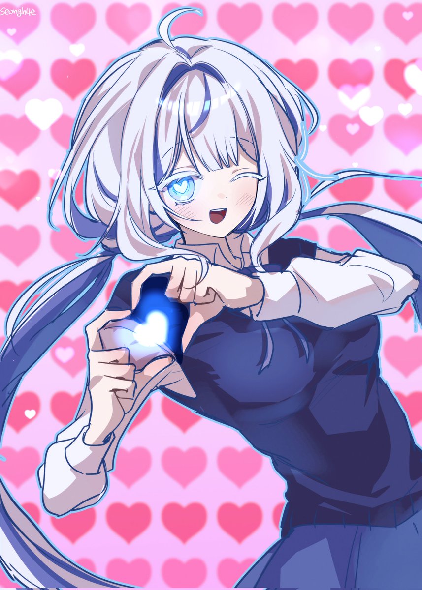 seongh4e's tweet photo. #kumorinart 💙🩵💙🩵💙 https://t.co/tQQi3Dj8tJ