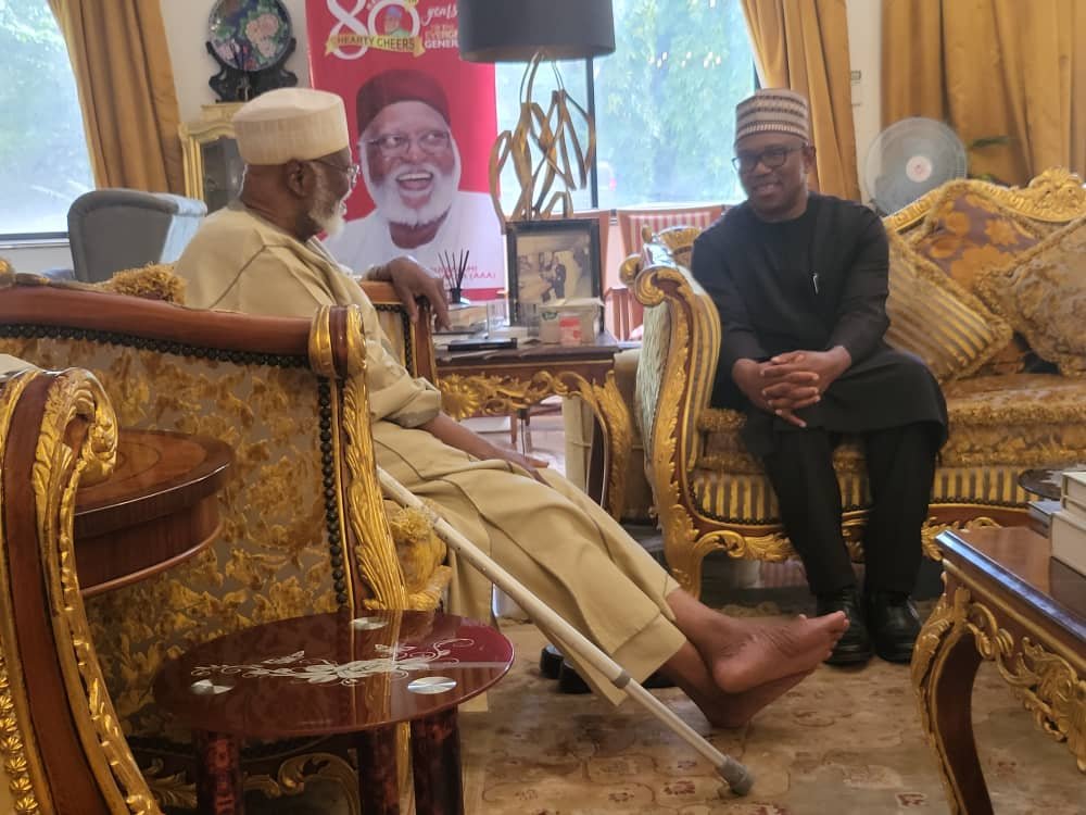 PeterObi's tweet photo. Today, I am honoured to join distinguished Nigerians in celebrating a statesman and elder of our nation, General Abdulsalami Abubakar, GCFR, on the occasion of his 84th birthday and the public presentation of books documenting his remarkable life, service, and contributions to Nigeria and Africa.

General Abdulsalami occupies a unique place in our national history. At a critical moment in Nigeria's journey, he demonstrated uncommon courage, patriotism, and selflessness by guiding our nation through a peaceful transition to democratic governance. His actions helped lay the foundation for the democratic dispensation that Nigeria continues to build upon today.

As we celebrate General Abdulsalami today, we are reminded that true leadership is measured not by the accumulation of power, but by the positive impact one leaves on people and institutions. His life continues to demonstrate that service to the nation must always be guided by responsibility and a commitment to the common good.

May Almighty God continue to grant him good health, wisdom, and strength to keep serving humanity and our nation.

Thank you, and God bless the Federal Republic of Nigeria. -PO