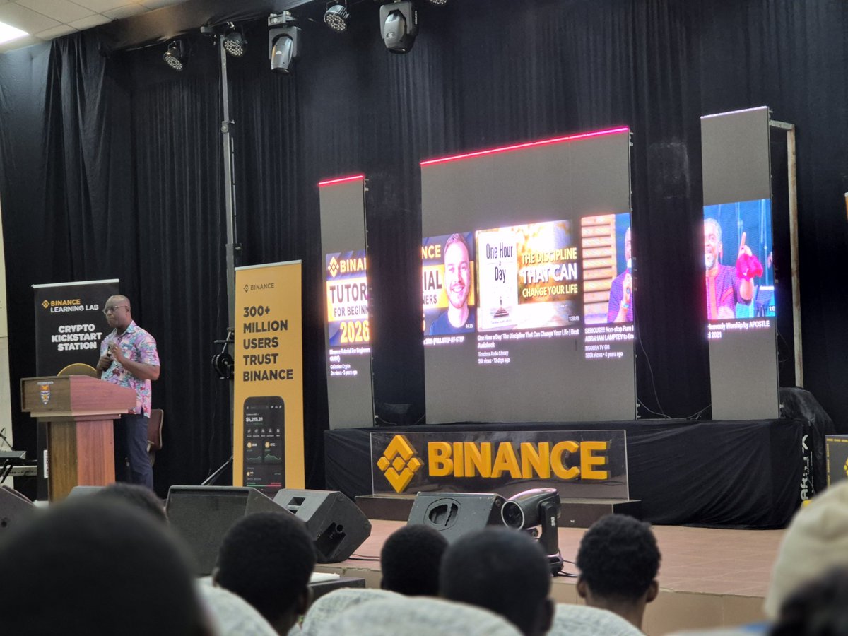 Prof_KKSuk's tweet photo. #BinanceUniversity
#BinanceAfrica
@sakwzz
@BinanceAfrica
@UCCGH_Official

Gaining knowledge for a better future
I am enjoying this program..
Kudos executives https://t.co/Tk2TN1Q6vl