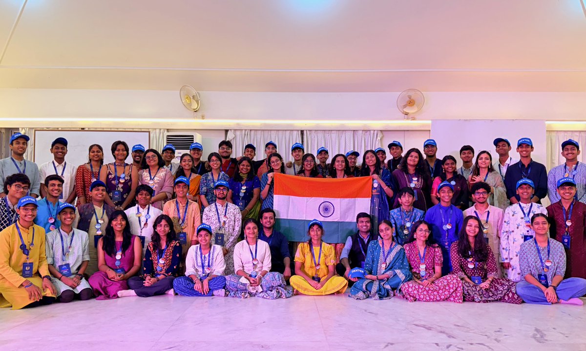 DexterityGlobal's tweet photo. Truly, United Colours of Bharat. 🇮🇳

From every corner of India, and some Indian-origin youth from different continents. There is likely no other institution that identifies and nurtures young scholars and leaders from such diverse socio-economic backgrounds from such an early age.

For one year, they are challenged, tested, pushed beyond their comfort zones, and called upon to learn and lead. In the process, what comes to define them is not their difference, but their oneness, their Indianness, their Dexterity.

DexSchool Class of 2026, may your Dexterity shine. Today, and everyday! Congratulations on your graduation, and welcome home! #GoDexters #Outlast