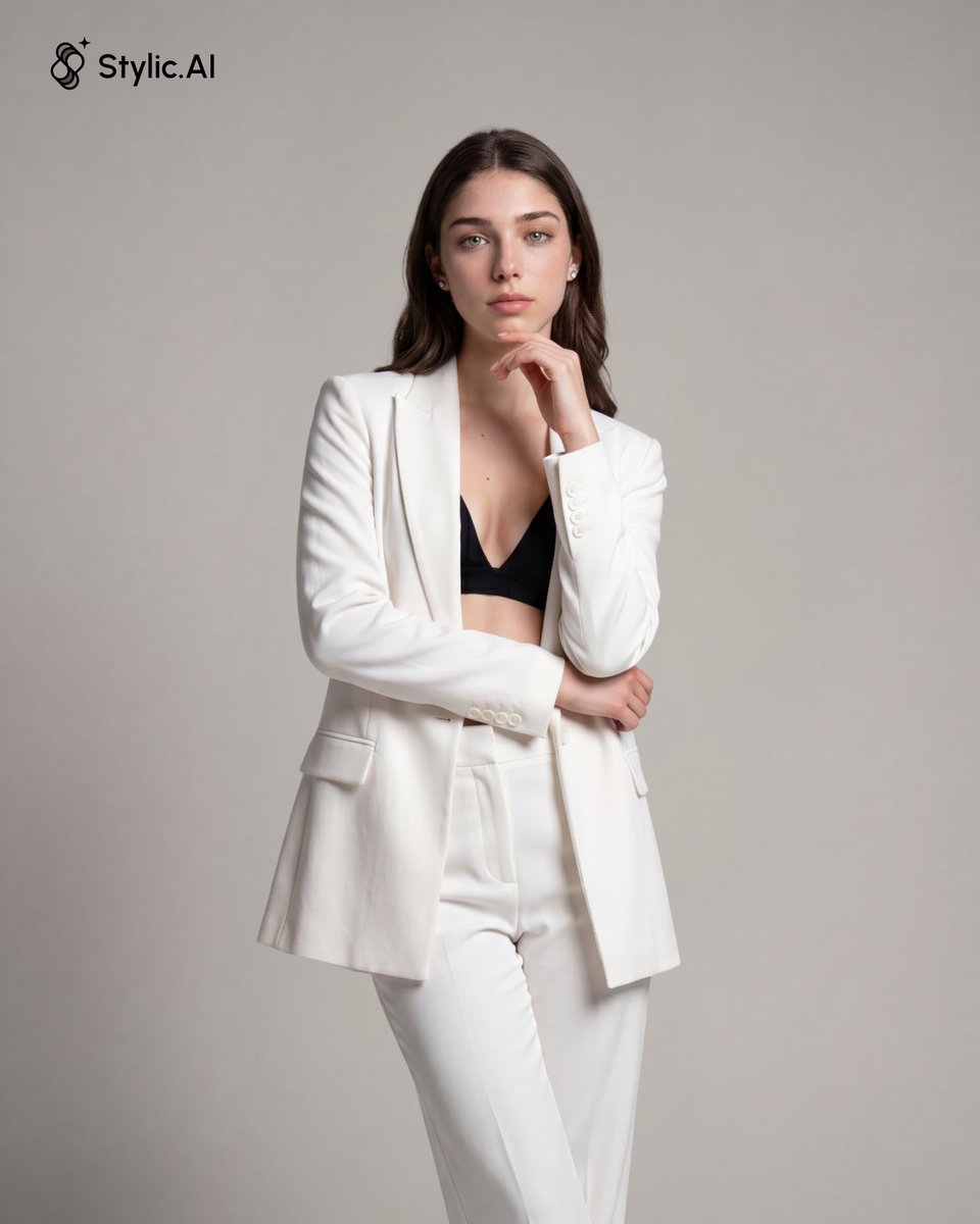 StylicAi's tweet photo. Luxury fashion campaigns used to require a full production team.

Same garment.
Multiple poses.
Consistent details.

Which look feels most like a luxury brand campaign? 👇

#StylicAI #AIFashion #FashionPhotography #FashionTech #Ecommerce https://t.co/YgD1PNIPz2
