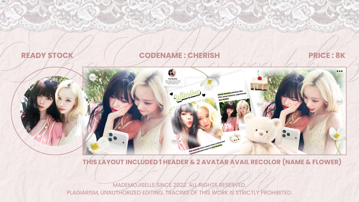 𝐸𝑙𝑎𝑖𝑛𝑒, mention @ abis dm tweet media