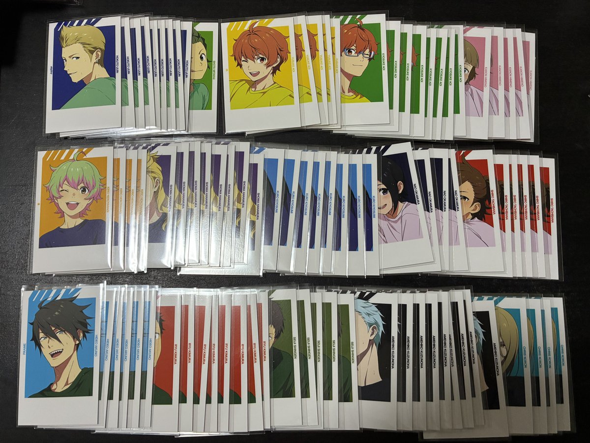 MA5629's tweet photo. 【譲渡・交換】
アイドルマスターSideM FiFS展 EXTRA フォト風カード フォトカ N 表情B 表情C
譲→
北斗 翔太 悠介 享介 英雄 龍 誠司 キリオ 翔真 九郎 直央 志狼 かのん 雨彦 クリス
朱雀 玄武 幸広 荘一郎 アスラン 巻緒 咲　道夫 類 次郎 涼 大吾 一希 百々人 鋭心
※枚数は画像参照

続く↓ https://t.co/0axqxhiHpu