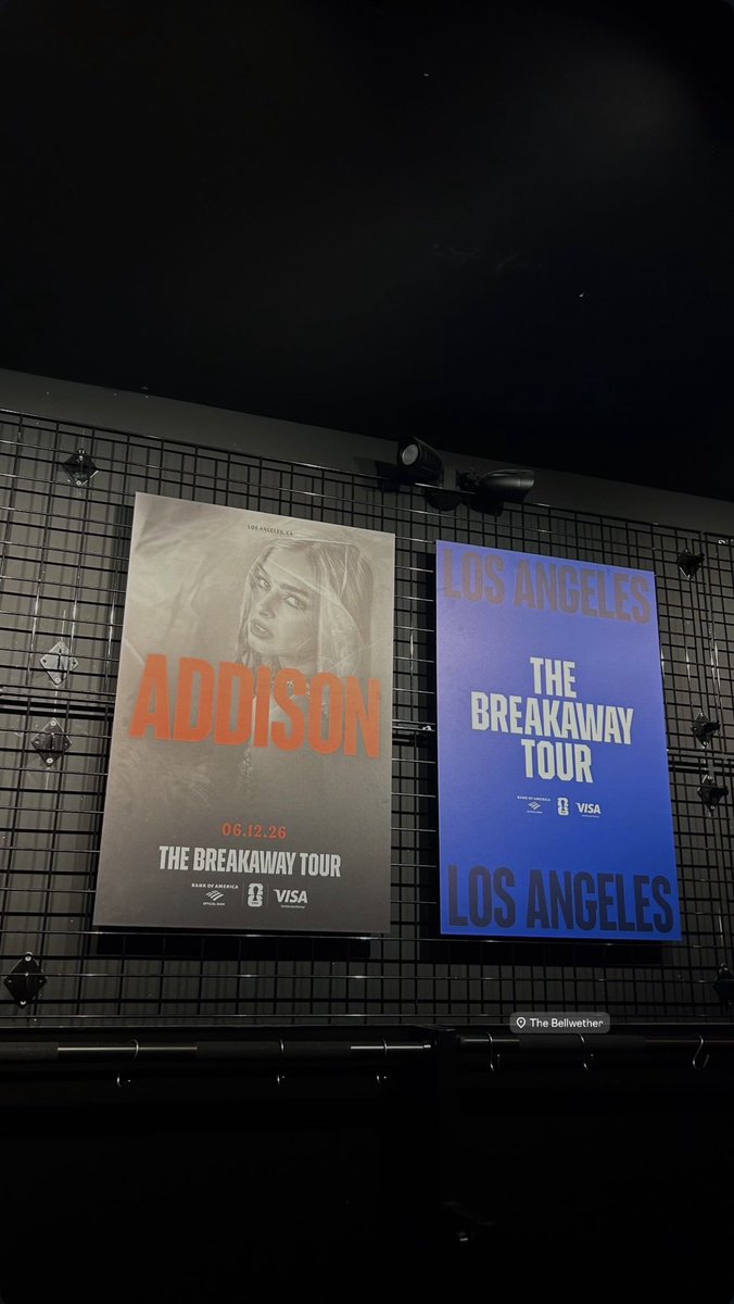 AddisonChart's tweet photo. Addison Rae performed a surprise show last night in Los Angeles 💞

The show was titled “The Breakaway Tour” in collaboration with Bank of America https://t.co/ZnYr1ZK4LX