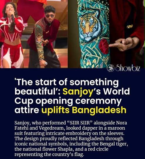 BDHindus71's tweet photo. Sanjoy Deb is a Bangladeshi Hindu boy. During the 1992 Anti-Hindu violence, when he was a child, his family fled Dhaka and moved to America with him.

Today, he is a popular DJ in America and has performed at the FIFA World Cup opening ceremony, rocking the stage with his performance.

If he had stayed in Bangladesh, he would never have reached this level of success. Yet, even in America, he proudly represents Bangladesh on the global stage. 🇧🇩