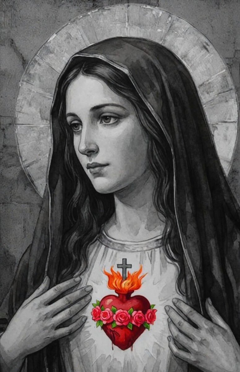 GrainneMcD92925's tweet photo. Blessed feast of The Immaculate Heart of Mary ❤️ https://t.co/xlEHZfwO3p