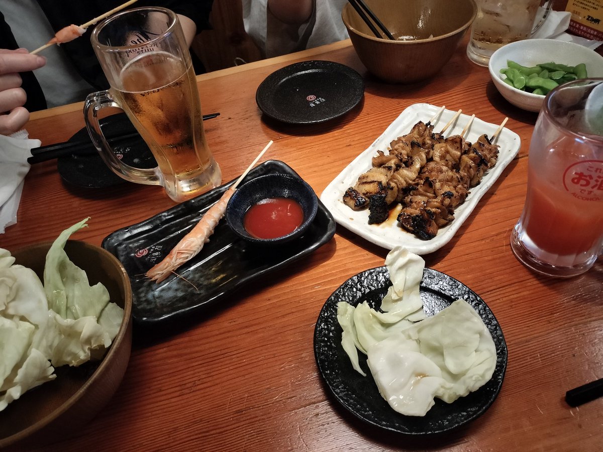 Destiny_maccha's tweet photo. いったんユニレお疲れ会か( ´ ▽ ` )ﾉ🥃🐦🔥🍖 https://t.co/2gz6S5oOxc