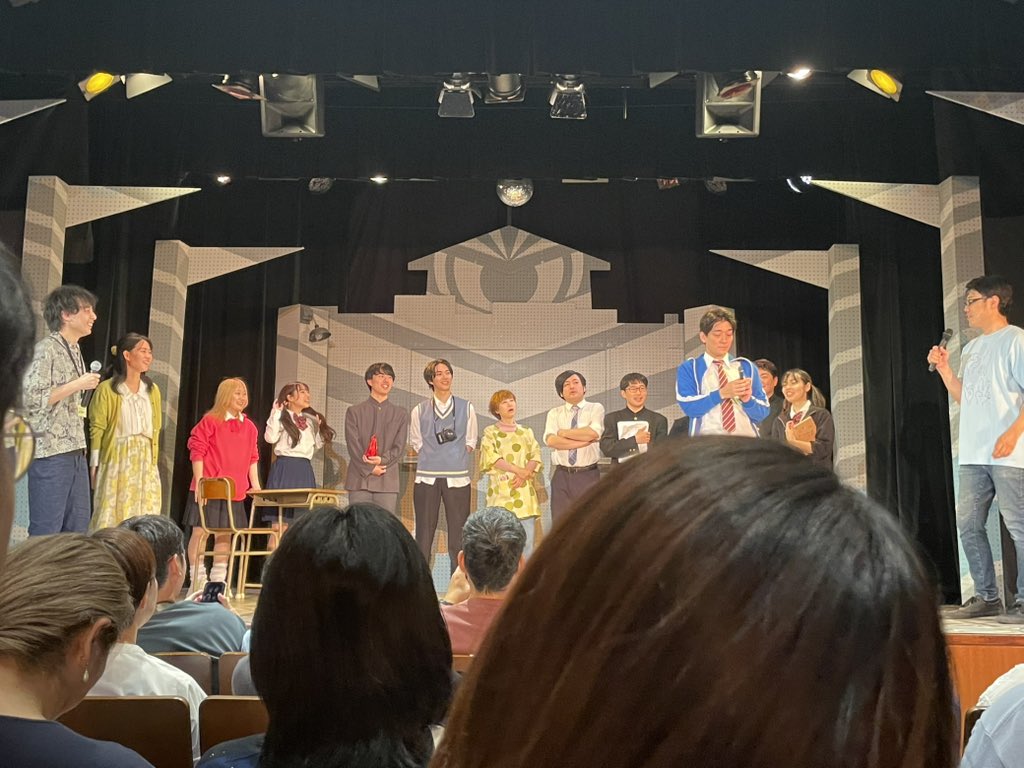 Urara_actor's tweet photo. #うららの観劇記録✍🏻
1本目に引き続き2本目は『甘い手2ピース！』を観劇してきました✨『甘い手』以上にぶっ飛びまくりでしたねꉂ🤣𐤔 ほんとにSFでした🪐ハムちゃんの変わらない姿がほんとに面白すぎる！！夕方の部は生コメの回で面白すぎる掛け合いが見れて最高すぎました🥳

 #ガラパ
 #甘い手 https://t.co/t2DgjBOiHj