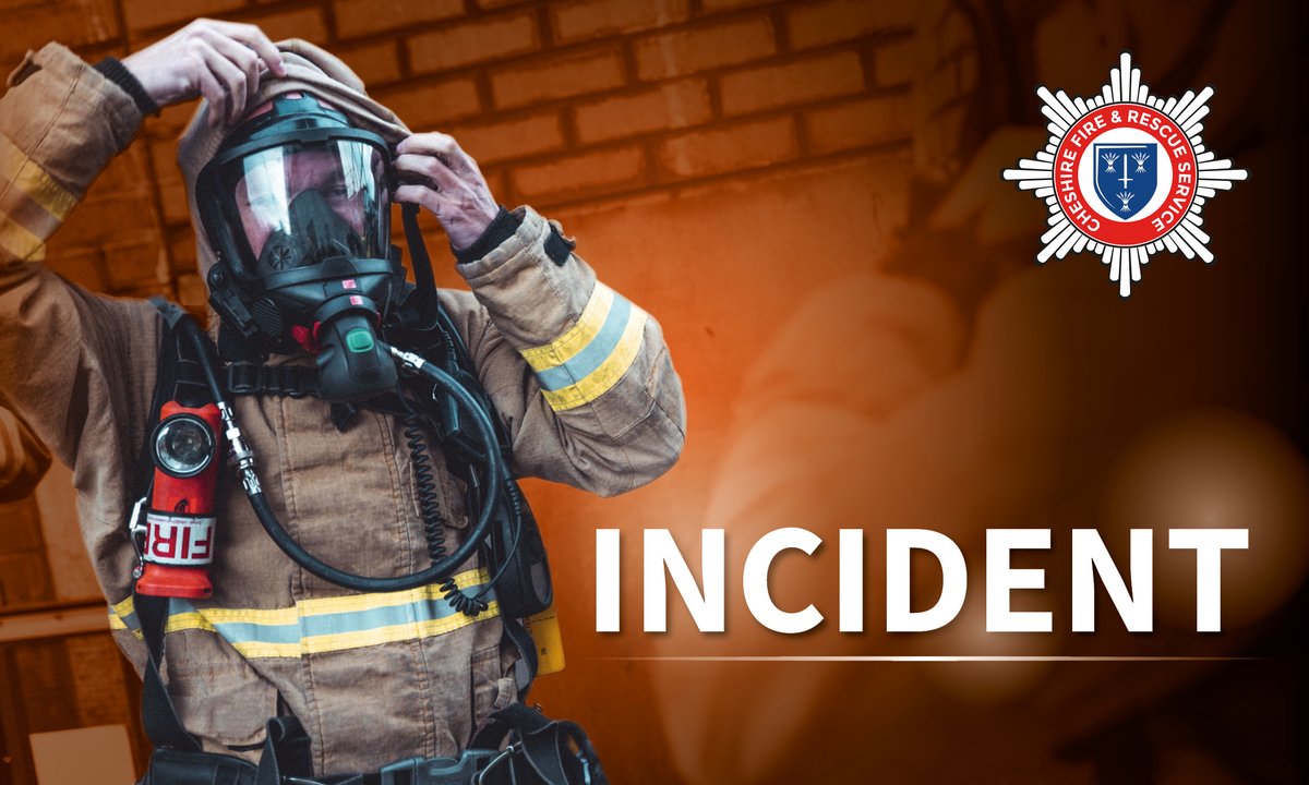 CheshireFire's tweet photo. INCIDENT | Firefighters are at a fire in Burton, near Neston, involving a large quantity of tyres and hay bales. Nearby residents are advised to keep doors and windows closed if they are affected by smoke.

Further updates will be provided on our website: https://t.co/9BCvELacva https://t.co/l4hGeahvTY