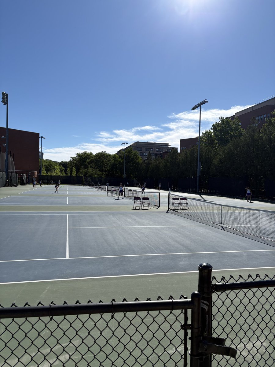 WebbConstable's tweet photo. I’m at MIT covering the Division 1 tennis championships for @GlobeSchools.

On the boys side, it’s No. 4 Newton North (18-2) vs No. 6 Newton South (17-4).

On the girls side, it’s No. 1 Newton South (17-1) vs No. 3 Boston Latin.

Stay tuned for updates! https://t.co/b0JYfsHy20