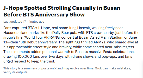 Trending - J-Hope Strolling Casually in Busan Before BTS