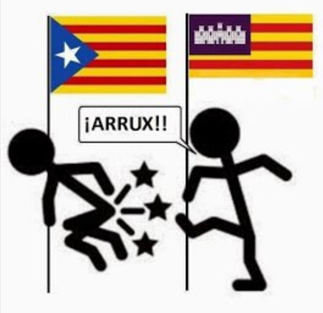 Ytak___'s tweet photo. @EnricBenages @LaVerbigracia Estim sa llengo mallorquina, menorquina... Sa baleà. No sa teva postissa catalana. https://t.co/OkrgYbrBE7