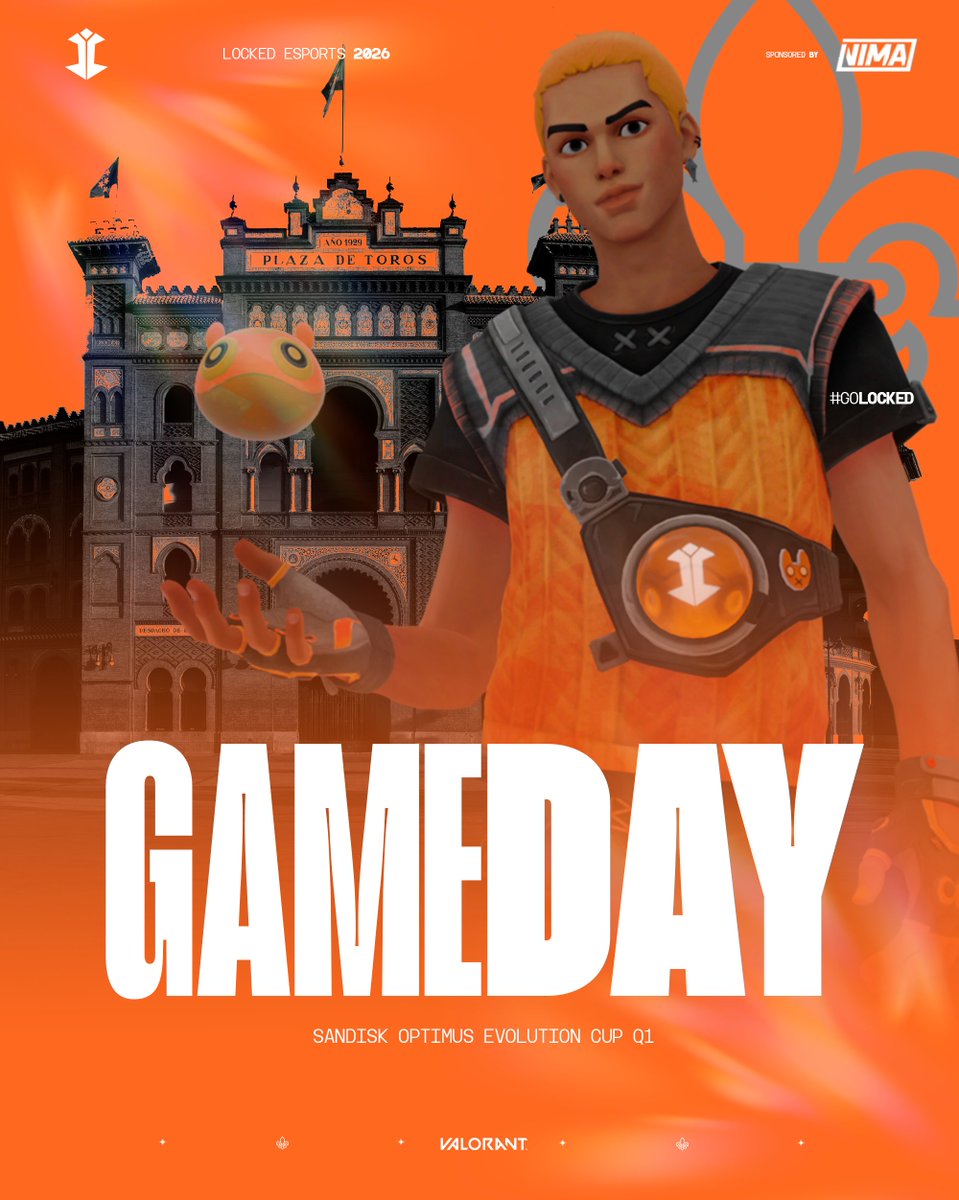 Locked_EU's tweet photo. #GAMEDAY | Valorant

🏆 | SANDISK OPTIMUS Q1
⏰ | 17:00
📺 | https://t.co/yQ5ofEXdJ5

¡A muerte! #GoLocked https://t.co/iYUTuaO5Yi