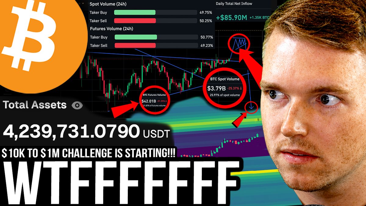 MartiniGuyYT's tweet photo. BITCOIN PRICE TRAP!! HEATMAP IS BULLISH!! I CLOSED MY BITCOIN SHORT POSITION!!

Watch Now 👇
https://t.co/0yqmuhJEfC https://t.co/nWSdOYDhnv
