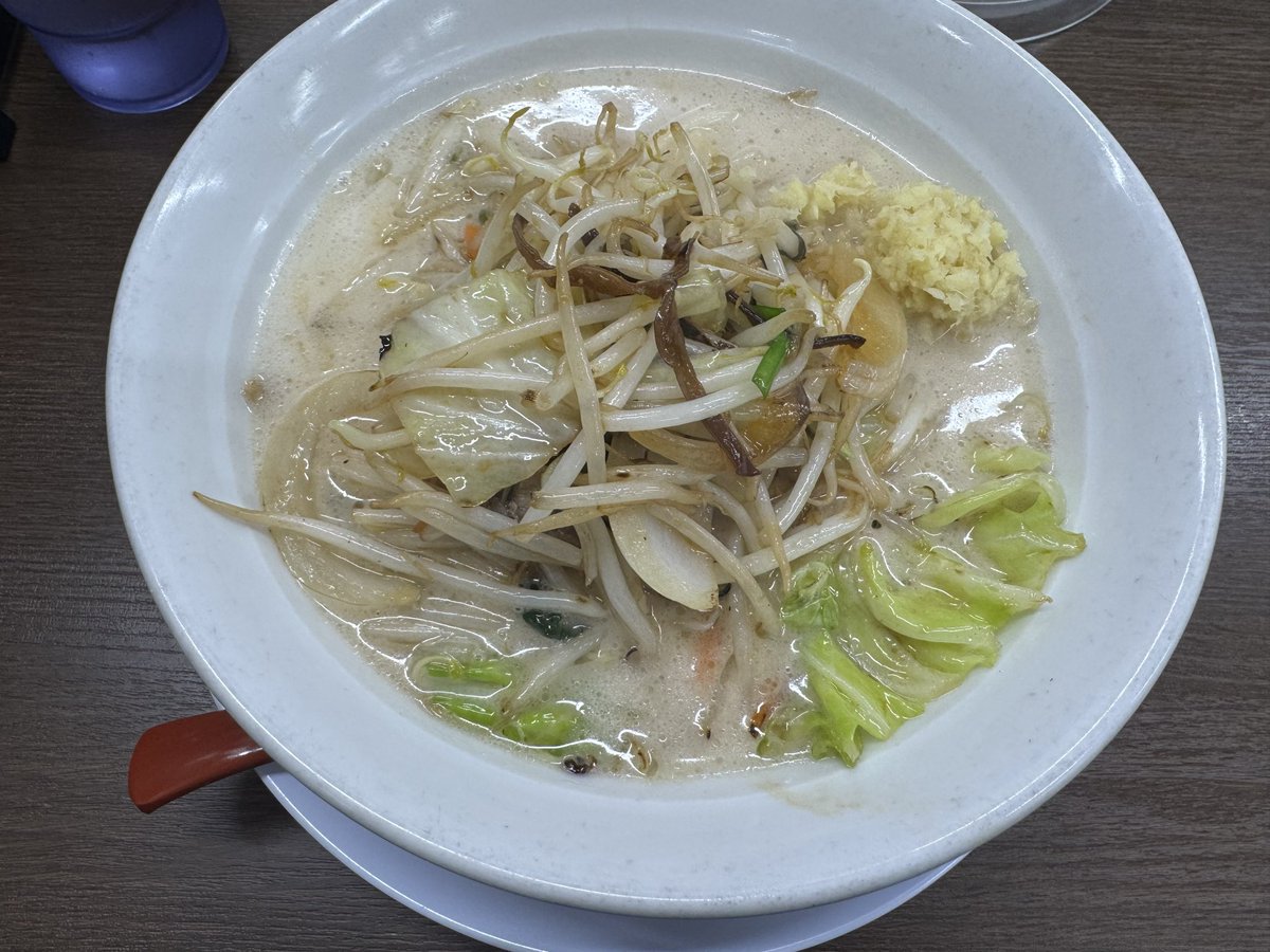 8OSONO's tweet photo. 濃厚タンメン
満腹^_^
ごちそうさまでした！
#岩手県 #盛岡 #きむらや 
#ラーメン https://t.co/zfd78YsiaA