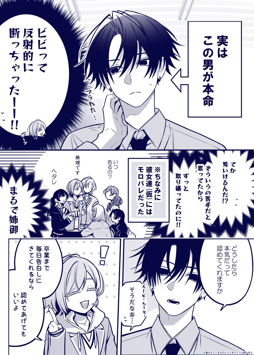 (2/2)
#あまのじゃく男子とベタ惚れ男子 #商業BL 