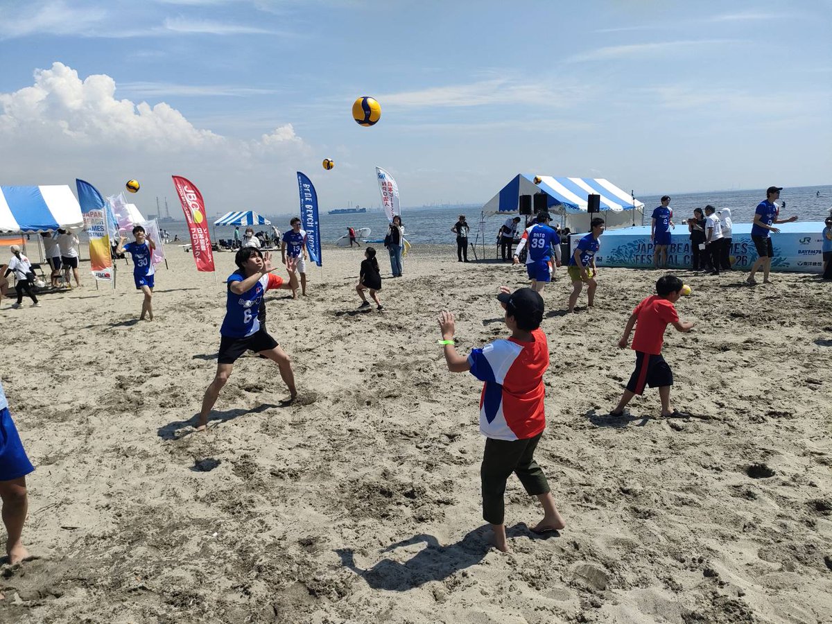 clc_volunteer's tweet photo. 稲毛海浜公園で明日まで開催！！
「ジャパンビーチゲームズ®フェスティバル千葉2026」
https://t.co/ZnRSrXOZTG
​#千葉開府900年 #ジャパンビーチゲームズ #千葉市 #JBGF https://t.co/NScXQCtzOv