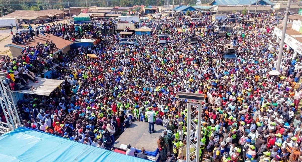 Lightcasttvke's tweet photo. Gachagua, Kalonzo and the united opposition brigade at Shianda, Kakamega County https://t.co/Y8gHOksk4g