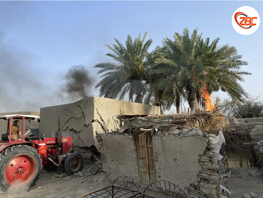 ZrumbeshEnglish's tweet photo. Pakistani Forces Demolish, Set Fire to Homes in Kech Amid Military Operation

Read more: https://t.co/HnynWPC2S5
#Kech #Balochistan #Zrumbesh https://t.co/Qz2wUjqobU
