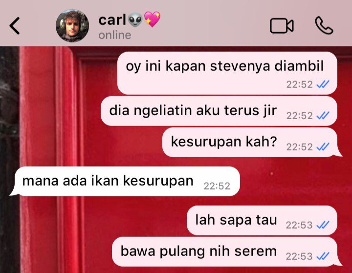 teafonight's tweet photo. #charlos few tweets au

Kalo ada, dia ga suka. Kalo ga ada, dia cari https://t.co/9BNE374k09
