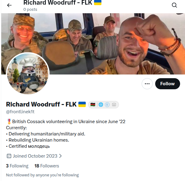 Tornedalian's tweet photo. FELLAAAAS!

This prankster in Kenya has stolen @frontlinekit  fella and is pretending to be him.

https://t.co/jXrqgVIe6V
https://t.co/r3iQ5XisTv https://t.co/ThsWTOhCiq