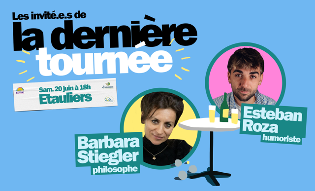 B_Stiegler's tweet photo. Une nouvelle qui me réjouit! 

Je suis l'invitée de l'émission la Dernière de @laRadioNova avec Guillaume Meurice, samedi prochain 20 juin à 18 h, à Etauliers en Gironde.

C'est en direct et en public!
Nous vous attendons nombreux. https://t.co/cOrXAOsqDO