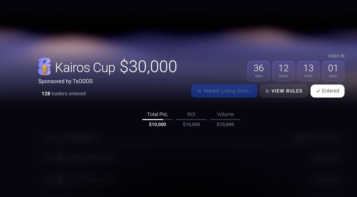 RashfordArt's tweet photo. Most people saw the Kairos Cup announcement and thought they were already in and meanwhile they're not. Here's how  to actually register for the competition.
• Firstly, visit https://t.co/HFuGtZlEfb to accept invitation to the platform.

• Then click on the "Competition" tab or go to https://t.co/pgTOL4aQZL then join the competition! 
Good luck!