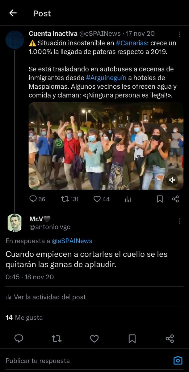 antonio_vgc's tweet photo. @MarcosdeQuinto @barbera_torre 18 de noviembre de  2020 https://t.co/1J7IFRUDHN