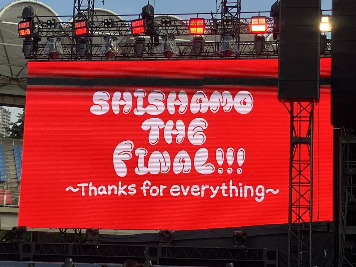 gusann2010's tweet photo. SHISHAMO THE FINAL!!!
〜Thanks for everything〜
最高すぎました✨
#SHISHAMO https://t.co/iEtJO0nOHp