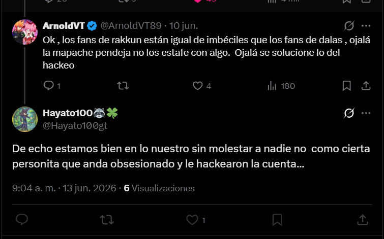 ArnoldVT89's tweet photo. yo ni enterado de que hace  la mapache pendeja... , solo me entero por panas , y  BIEN valiente bloqueándome.. https://t.co/ihywbNzPTs