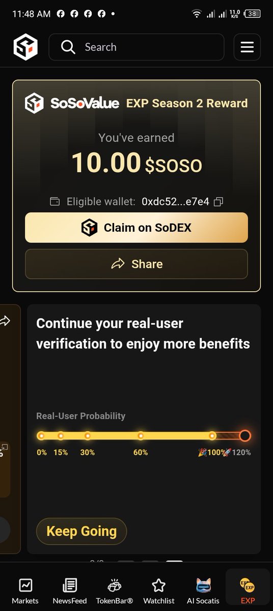 NasirMuhammadI2's tweet photo. @SoSoValueCrypto Dear @SoSoValueCrypto  team
The communities feel betrayed after trusting you 100% and participating in SODEX trading and MAC7 staking on SSI.They believe you wasted their time and gave them worthless allocations.They won’t continue with Season 3 until you correct the allocations https://t.co/W6HwhdwtUN