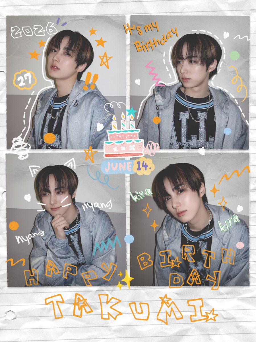 official__INI's tweet photo. [📸] #HAPPYTAKUMIDAY 

HAPPY BIRTHDAY TAKUMI✨
 
#INI #尾崎匠海 #TAKUMI https://t.co/Zp1Uue4Vqc