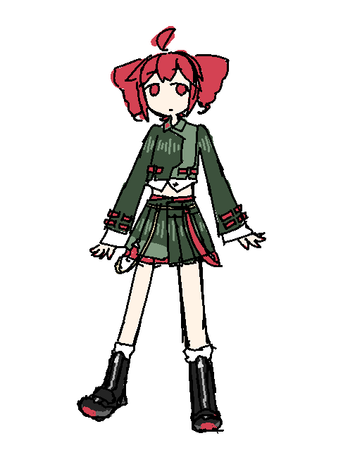 TelwasaB's tweet photo. 立ち絵素材で…？
この衣装を…！？

くっっっっっっっっそややこしい衣装を！？
まあ楽しいと言えば楽しいかな https://t.co/NNfLEPGBYM