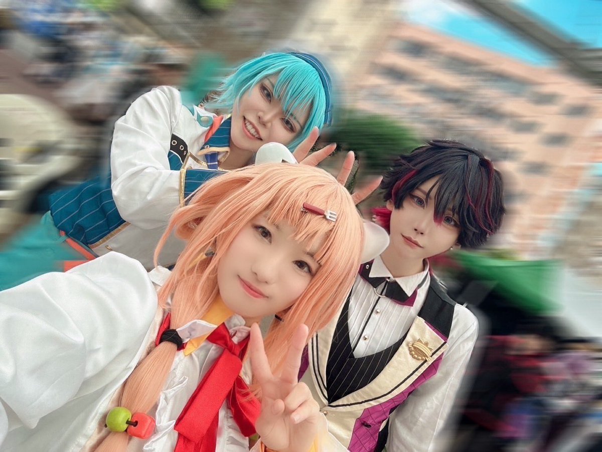 hiei_cos's tweet photo. #ミヤオリ　お疲れ様でした✨

念願の同期たちと一緒に遊べて
最高に楽しかったです🙌
交流・撮影してくださった方々
かっこいい同期2人
ありがとうございました！ https://t.co/3IbCfPYJNL