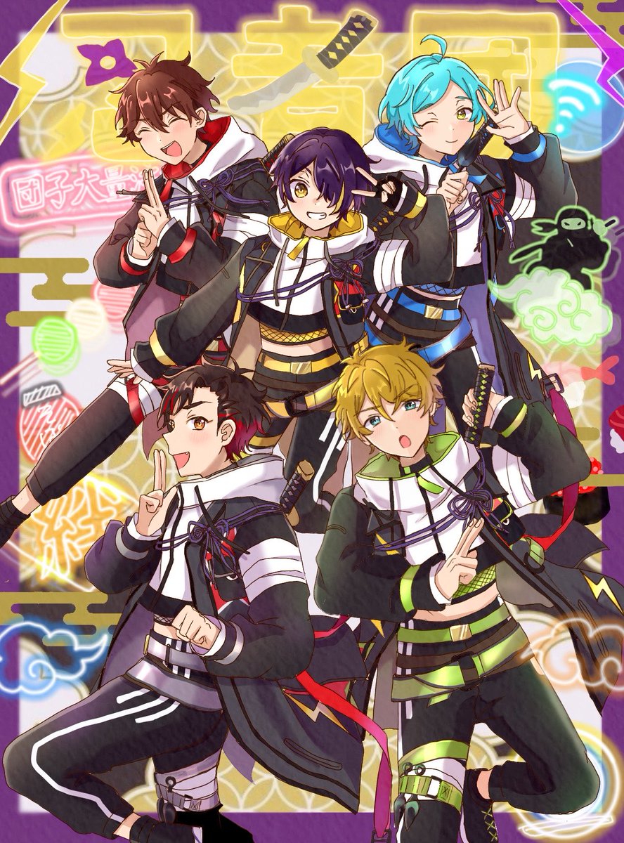 lt95w's tweet photo. #あんスタFA 
流星隊 https://t.co/0J9AKWgJyf