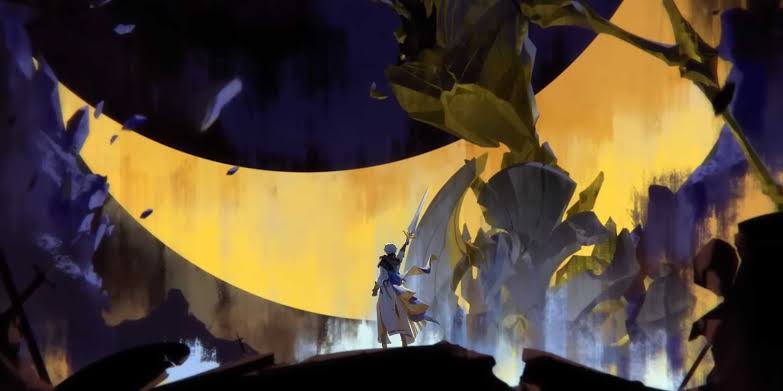 gojosjojos's tweet photo. People really forgot Phainon is also associated with moons especially in his Flame Reaver form. The very first time we get to see him, he also has the crescent moon in the background https://t.co/JHJ3FQ7F1v