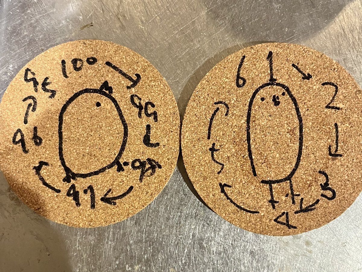dot_kitchen's tweet photo. アンガーマネジメントに「6秒ルール」ってあるのよね。
怒りの最初の6秒を乗り越えられれば
怒りをコントロールできるっやつ。

今日来られたお客様が、
6秒コースターをプレゼントしました。
携帯してね💕🐦

カウントダウンの方が効力があるそうで😀

文鳥にも6秒ルールあるんかな🐦❓ https://t.co/gaoj8SVw8y