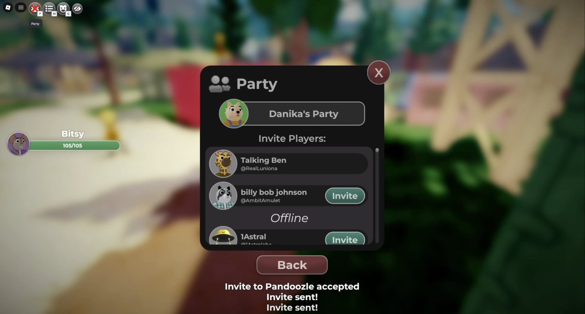 Piggy_News's tweet photo. 🏔️PARTIES DELAYED🏔️
The Party system won’t be available at the release due to it being too buggy. It will instead release at the next “major update”. https://t.co/j7hYU3kezK