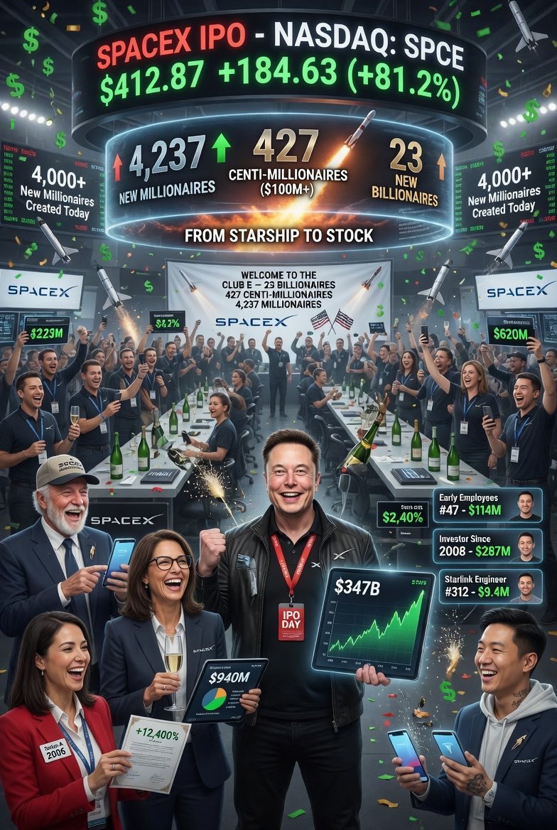 InfoZIFS's tweet photo. @elonmusk TRILLONARIO
Hecho producido en el transcurso de horas. 

🧵 largo y sustancioso: desde los avances en industria espacial hasta recientes operaciones en bolsa. 

Nueva Economía Mundial basada en Inteligencia Artificial #AI.

Telón de fondo: 
#Cuántica y #Espiritualidad https://t.co/jYhflxv5zO