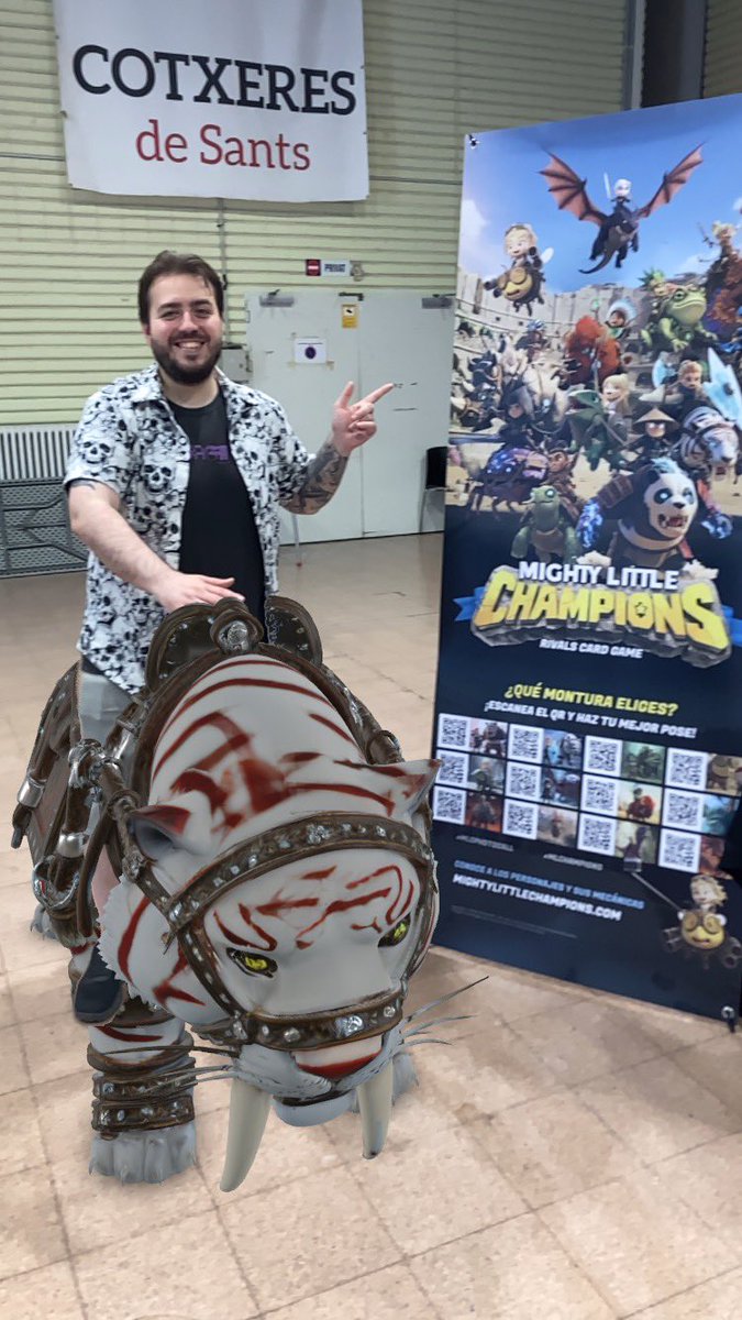 MLChampions's tweet photo. What a great morning at #Cartonfever 🥰
We tried our new balance with awesome results, what a brave champions here we have 💪
New card for placing bee creatures on the table stolen the show haha
#Prototype #Photocall #Champions #MLChampions #Miniatures https://t.co/01H533youJ