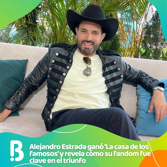 Citytv's tweet photo. #FueNoticiaEnCity |🎭 El actor y empresario se quedó con el premio tras su cuarto intento en realities y ahora proyecta invertir en su marca personal y nuevos negocios. Noticia aquí 👇
https://t.co/JxAfKnCNi2 https://t.co/KnMJxWeavw