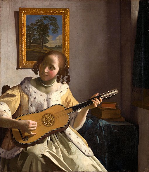 ArtGuide_db's tweet photo. Johannes Vermeer
The Guitar Player, 1672

Vermeer broke his own composition rules to capture the future of music. https://t.co/bOlNliQc39