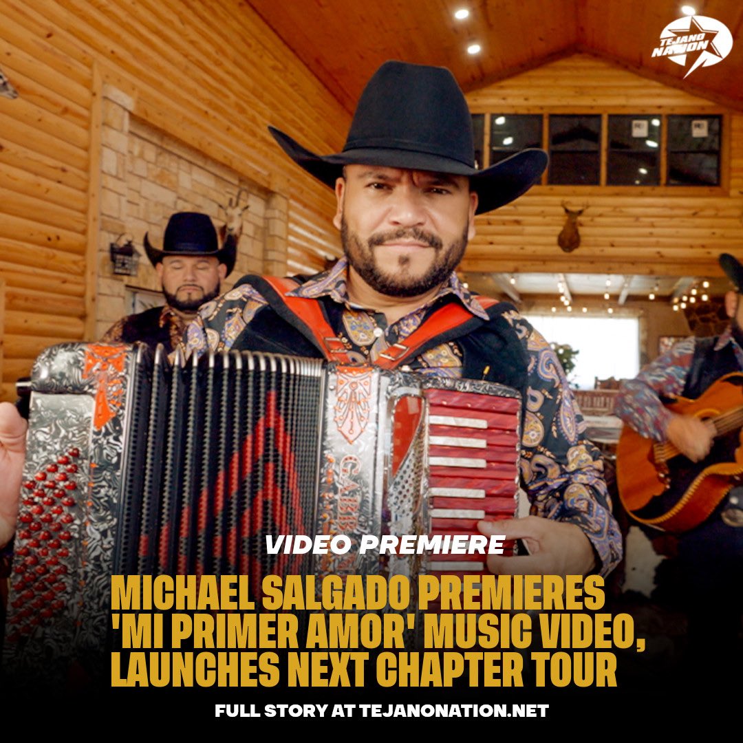 TejanoNation's tweet photo. Michael Salgado Premieres ‘Mi Primer Amor’ Music Video, Launches New Era with Next Chapter Tour https://t.co/KBHuhhfjmA https://t.co/E3VBogGfLy